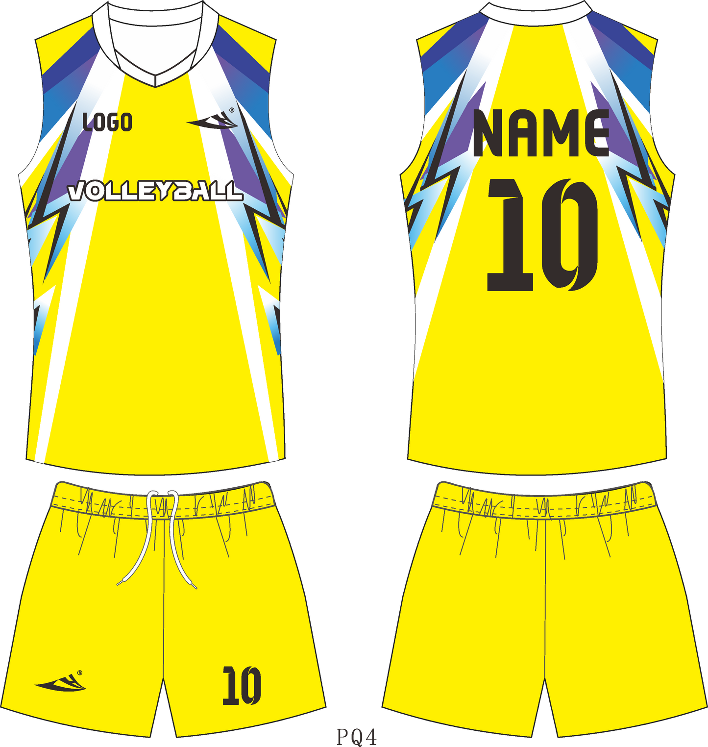 Custom volleyball uniforms