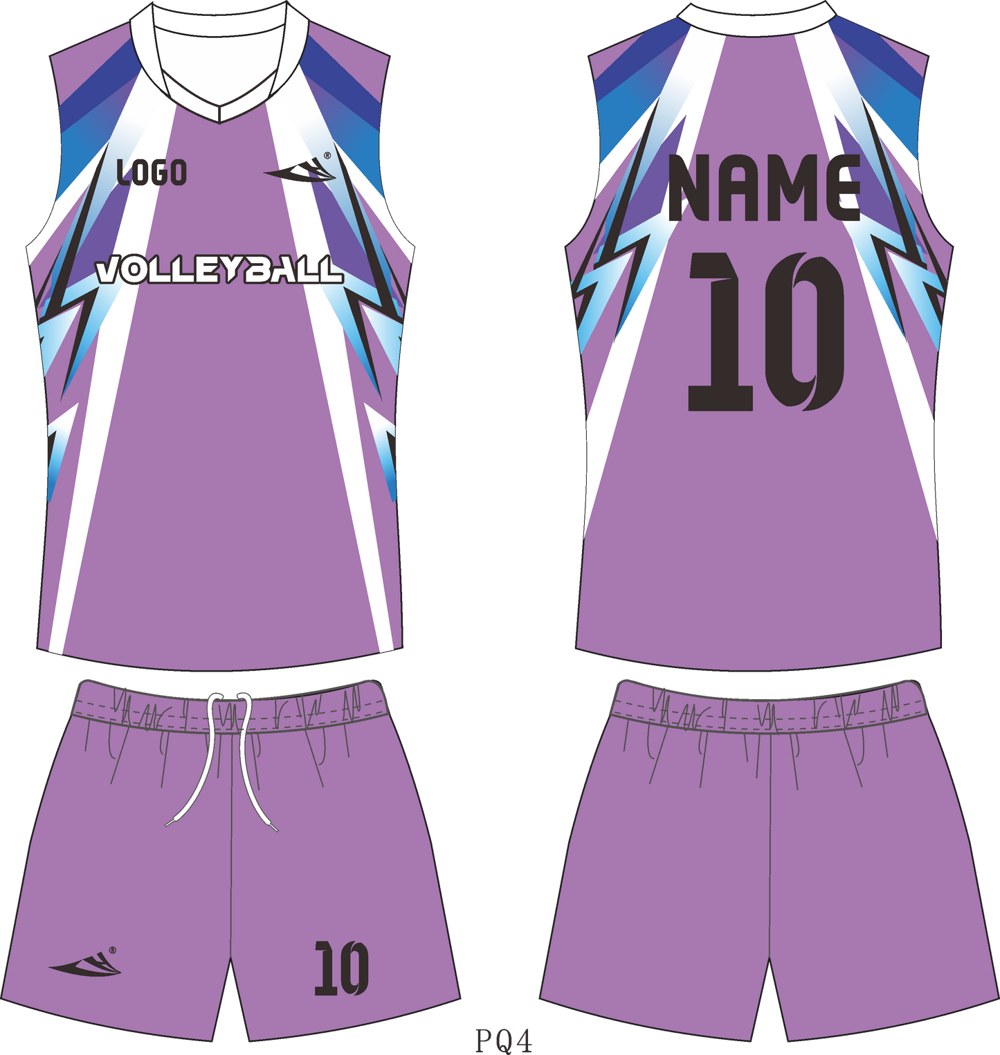 Custom volleyball uniforms