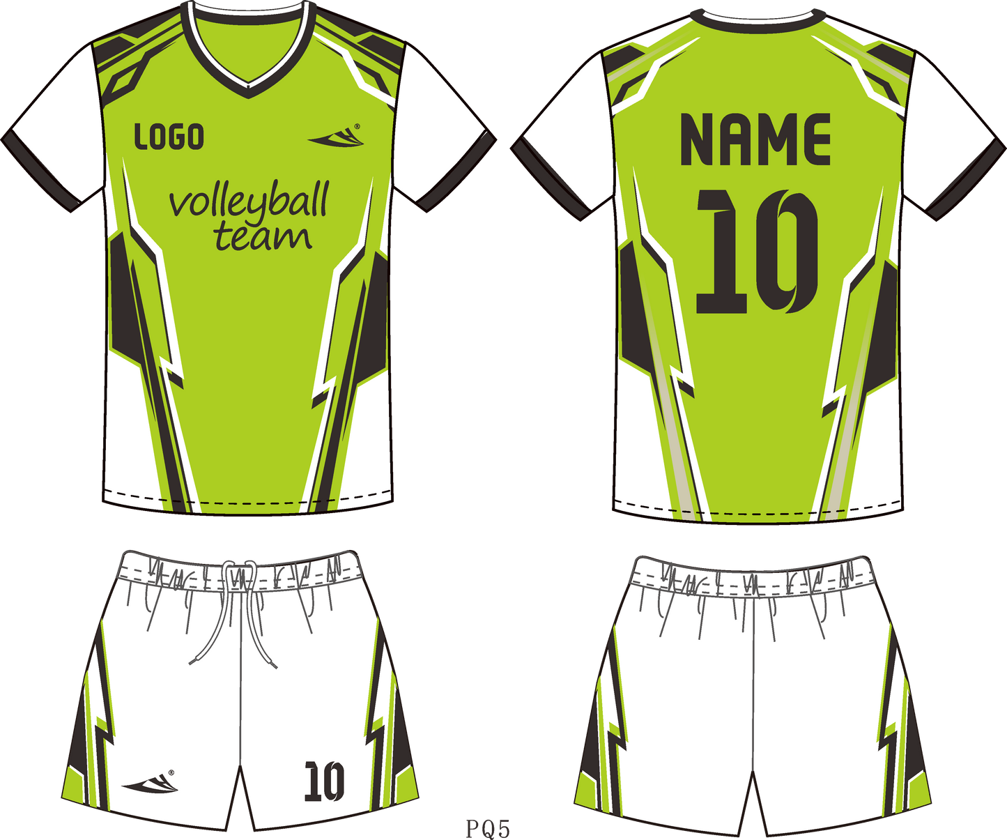 Custom volleyball uniforms