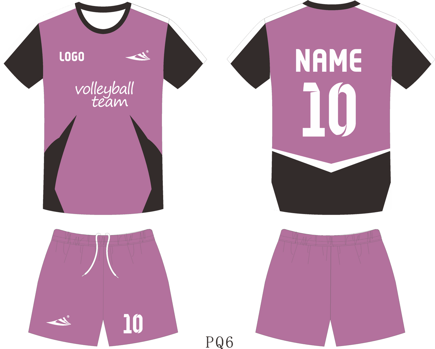 Custom volleyball uniforms