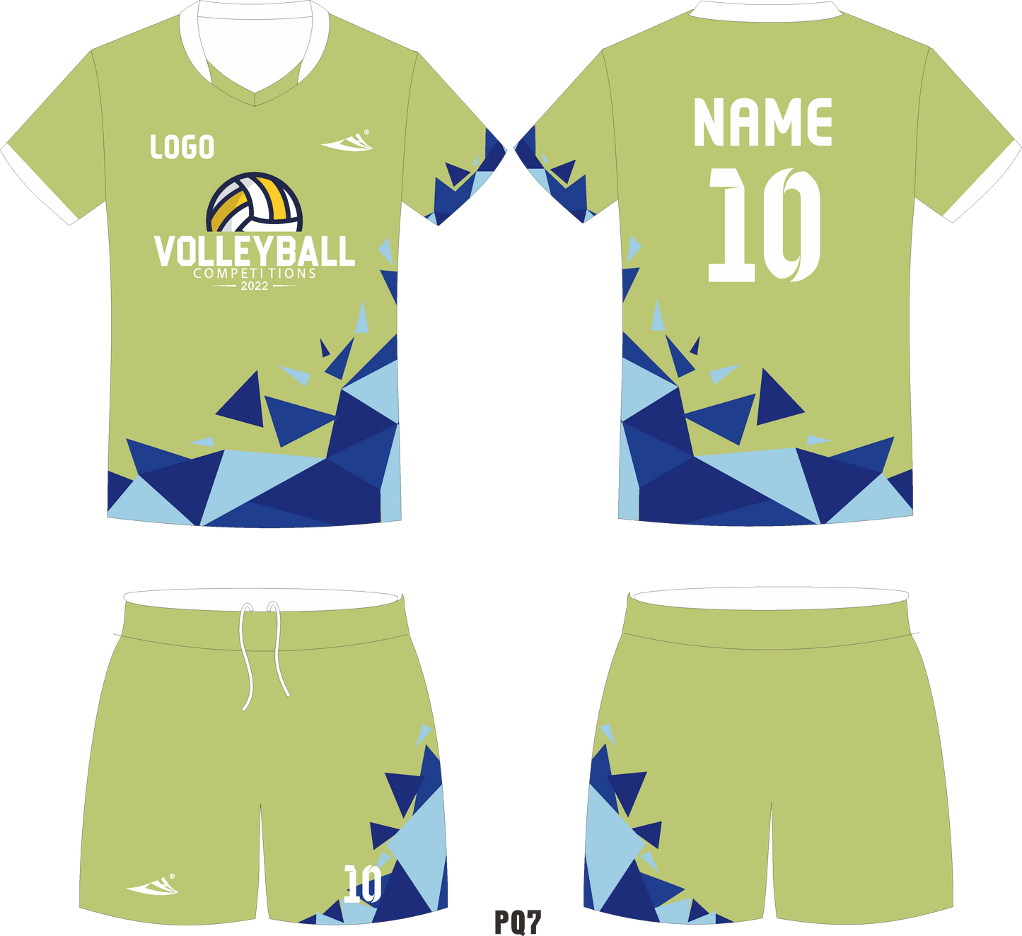 Custom volleyball uniforms
