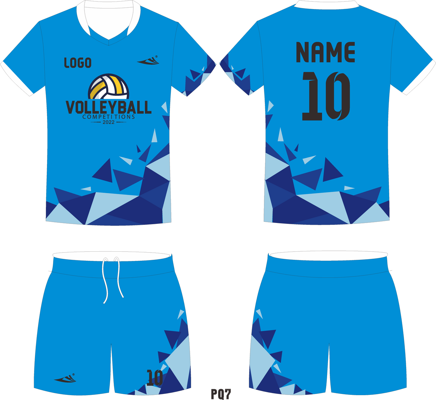 Custom volleyball uniforms