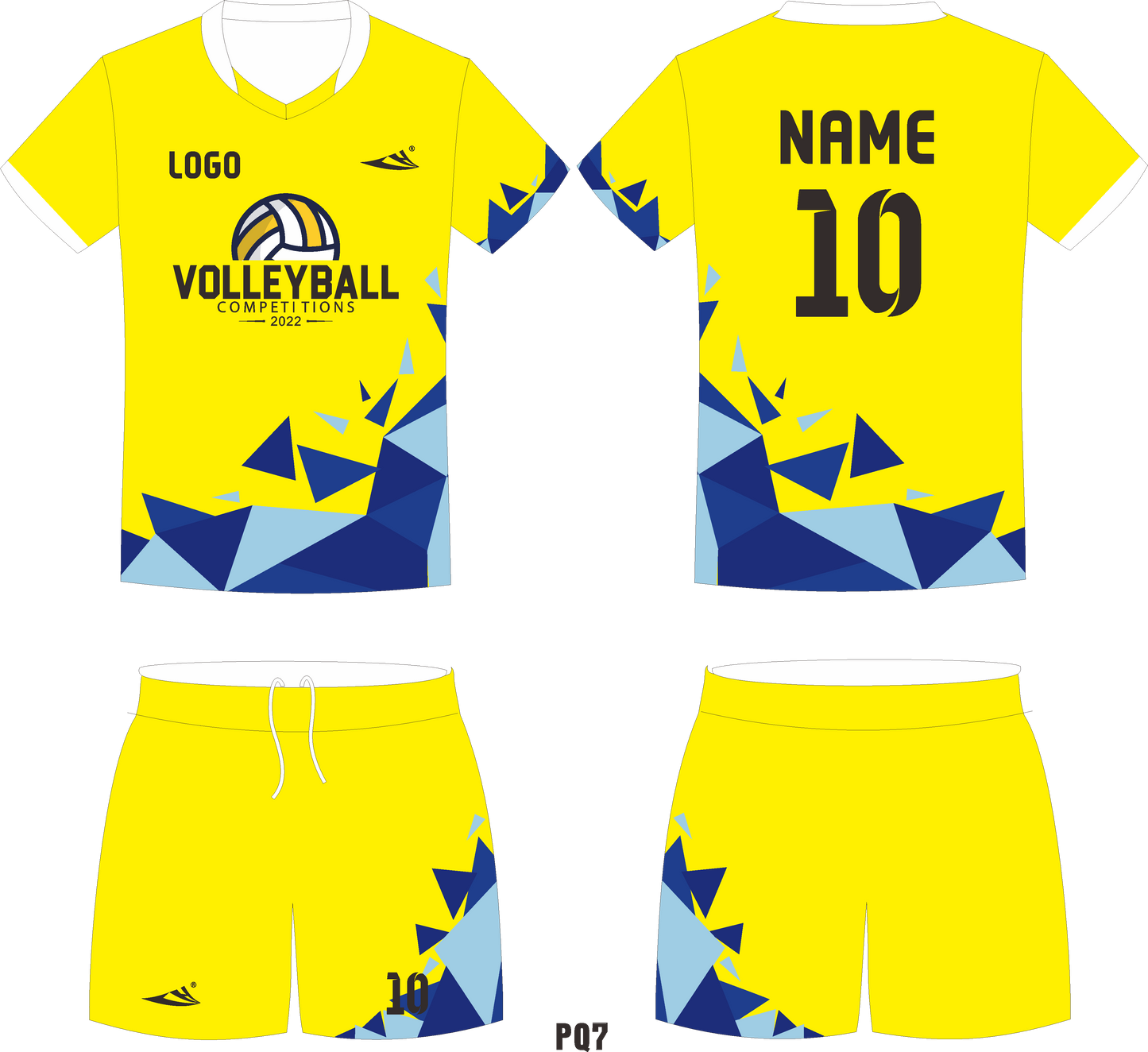 Custom volleyball uniforms