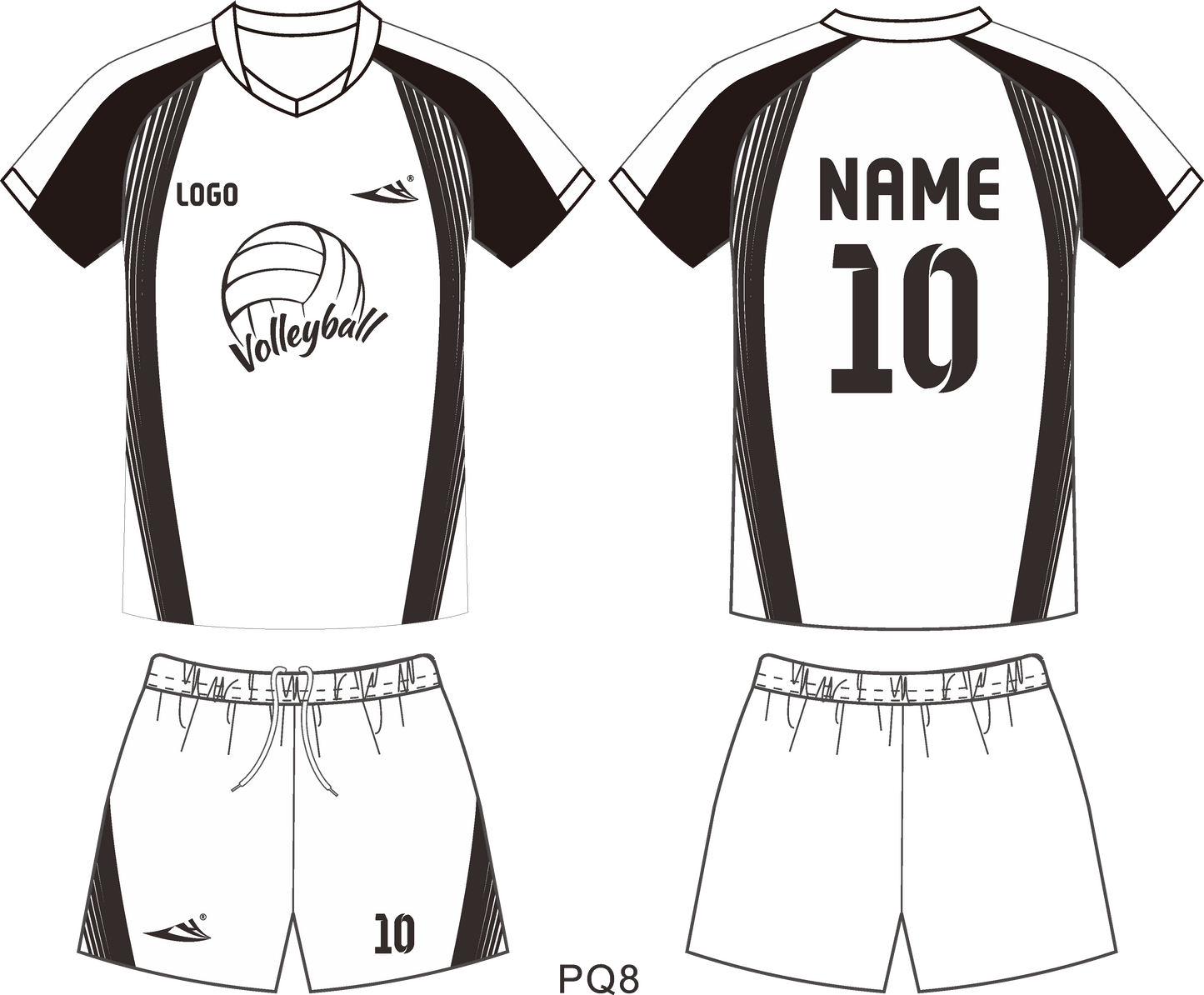 Custom volleyball uniforms