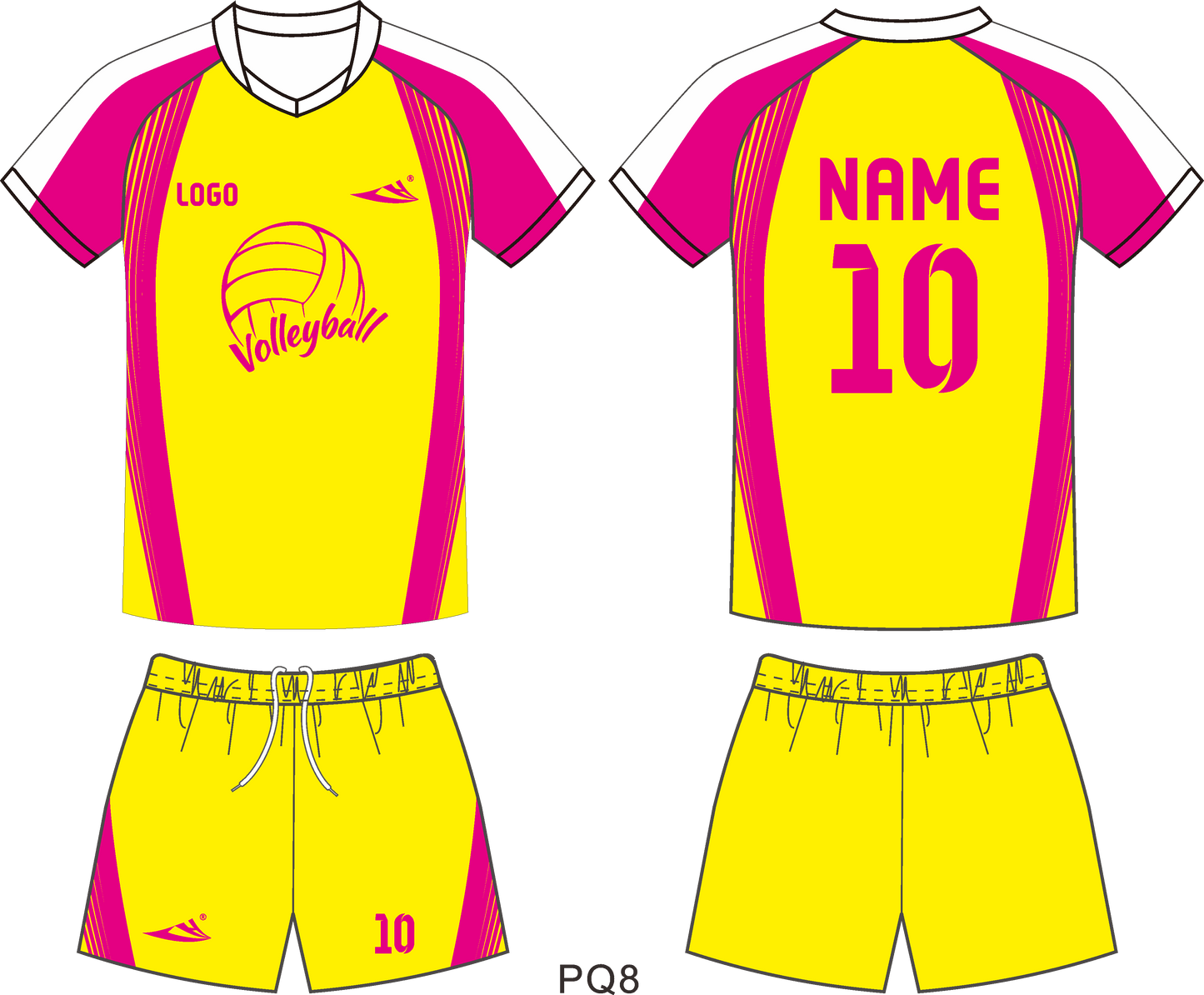 Custom volleyball uniforms