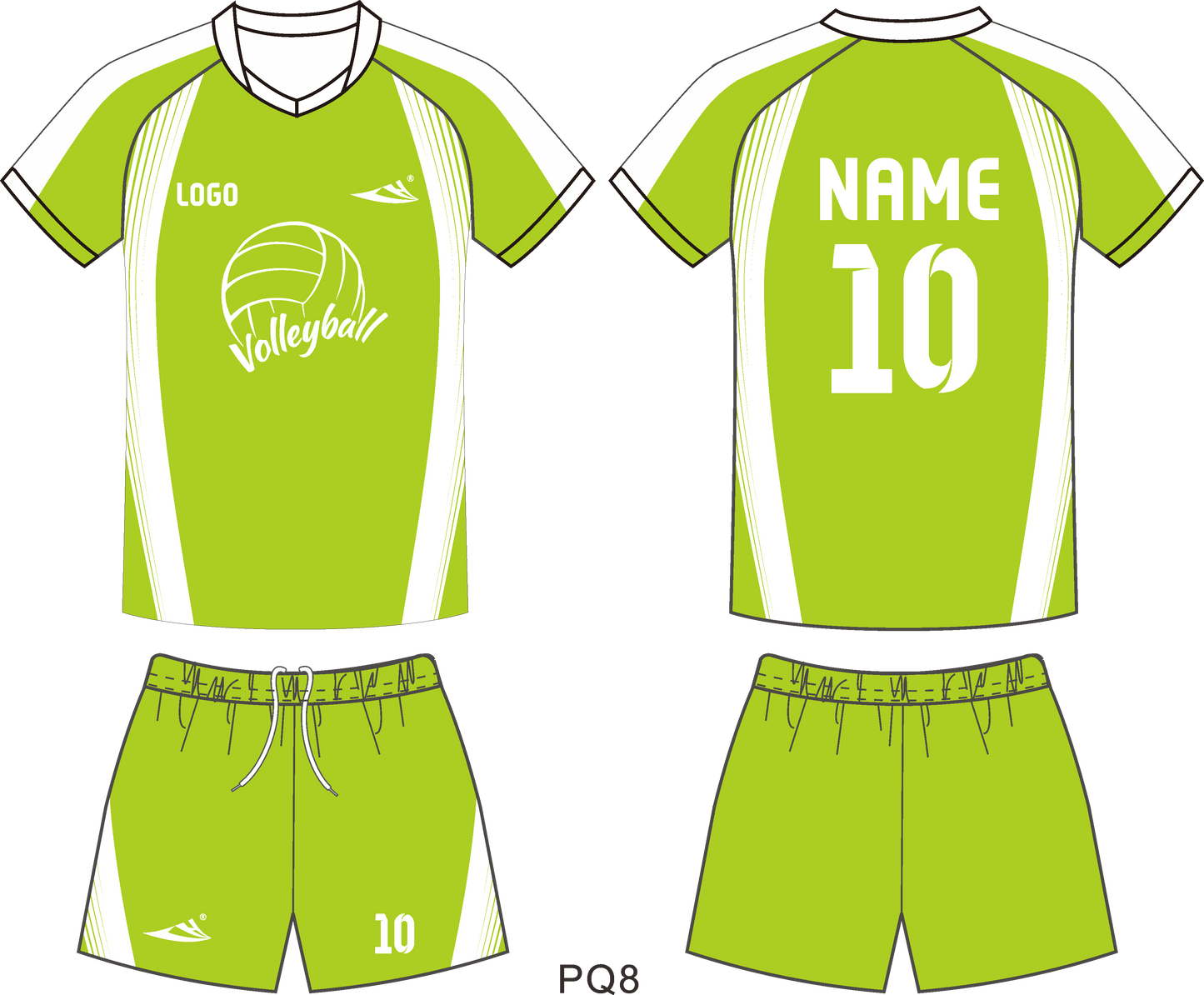 Custom volleyball uniforms
