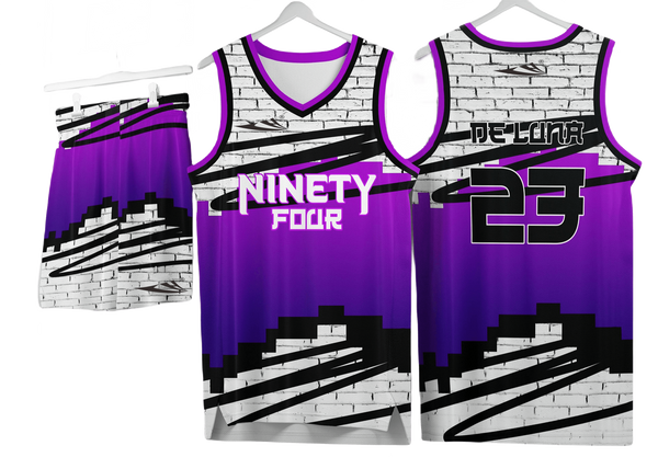 Custom basketball uniforms