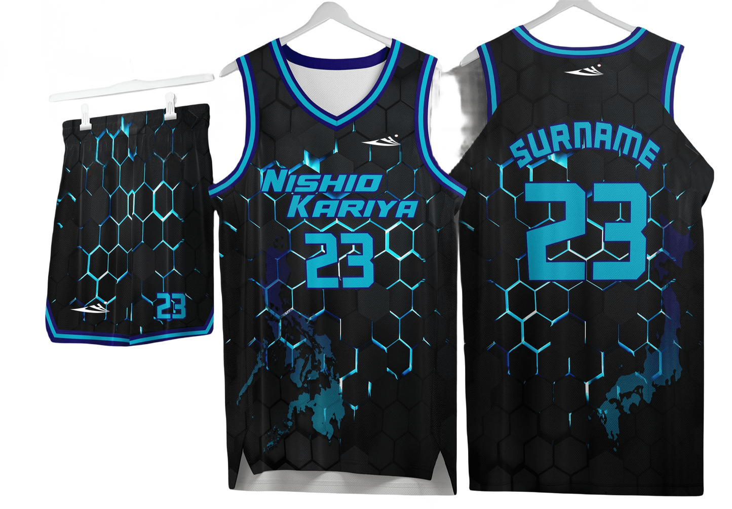Custom basketball uniforms