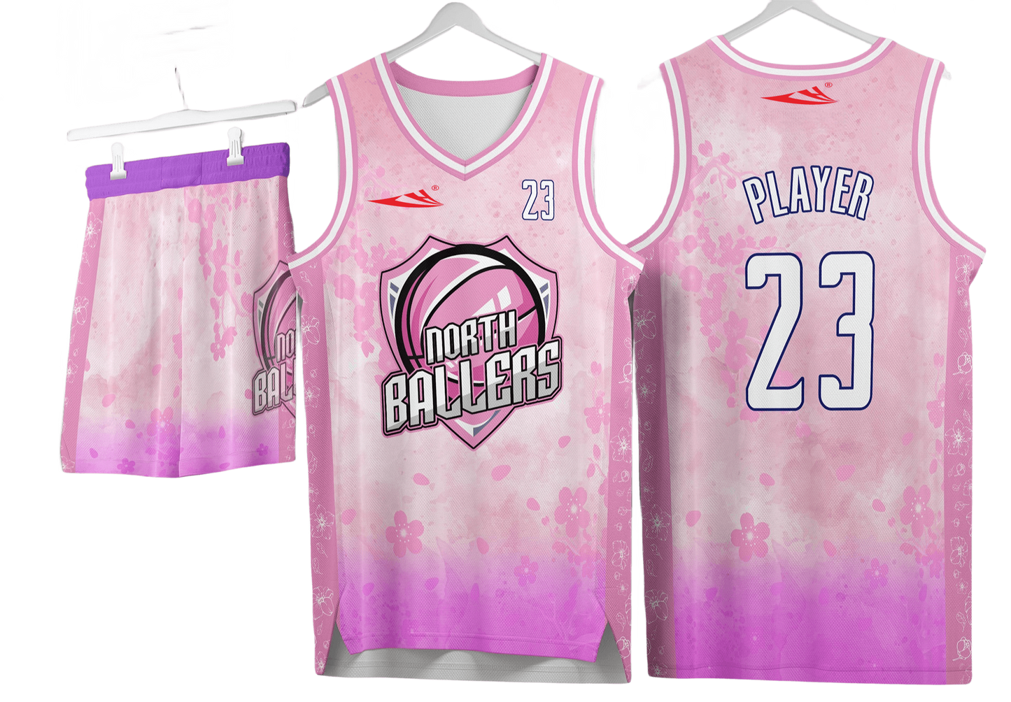 Custom basketball uniforms