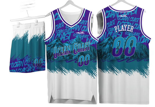 Custom basketball uniforms