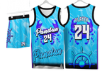 Custom basketball uniforms