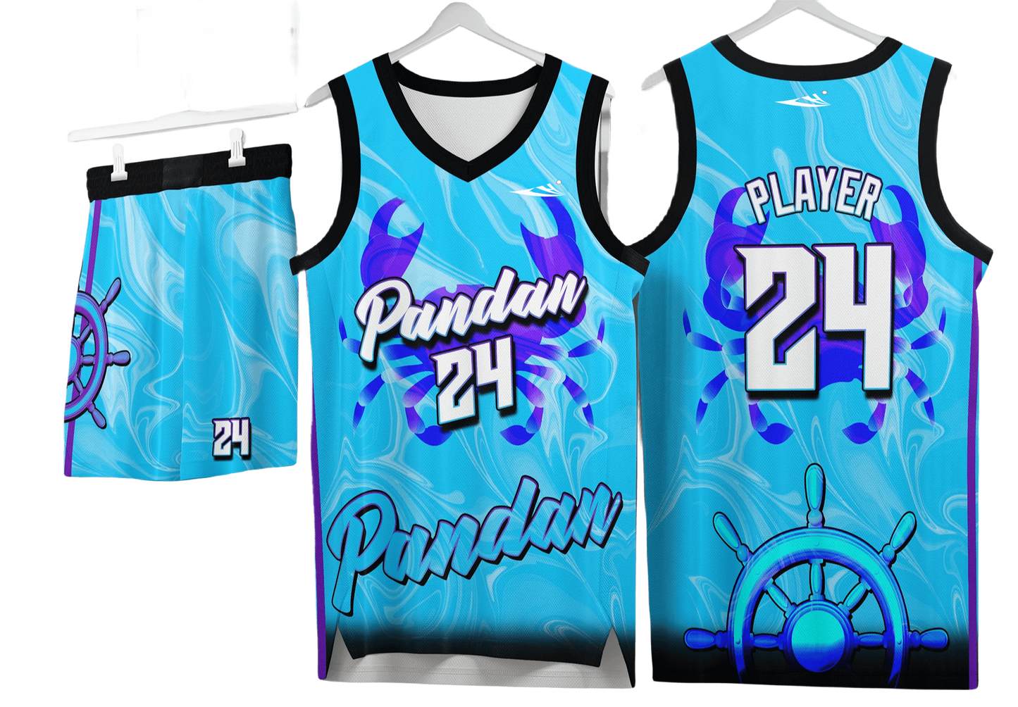 Custom basketball uniforms