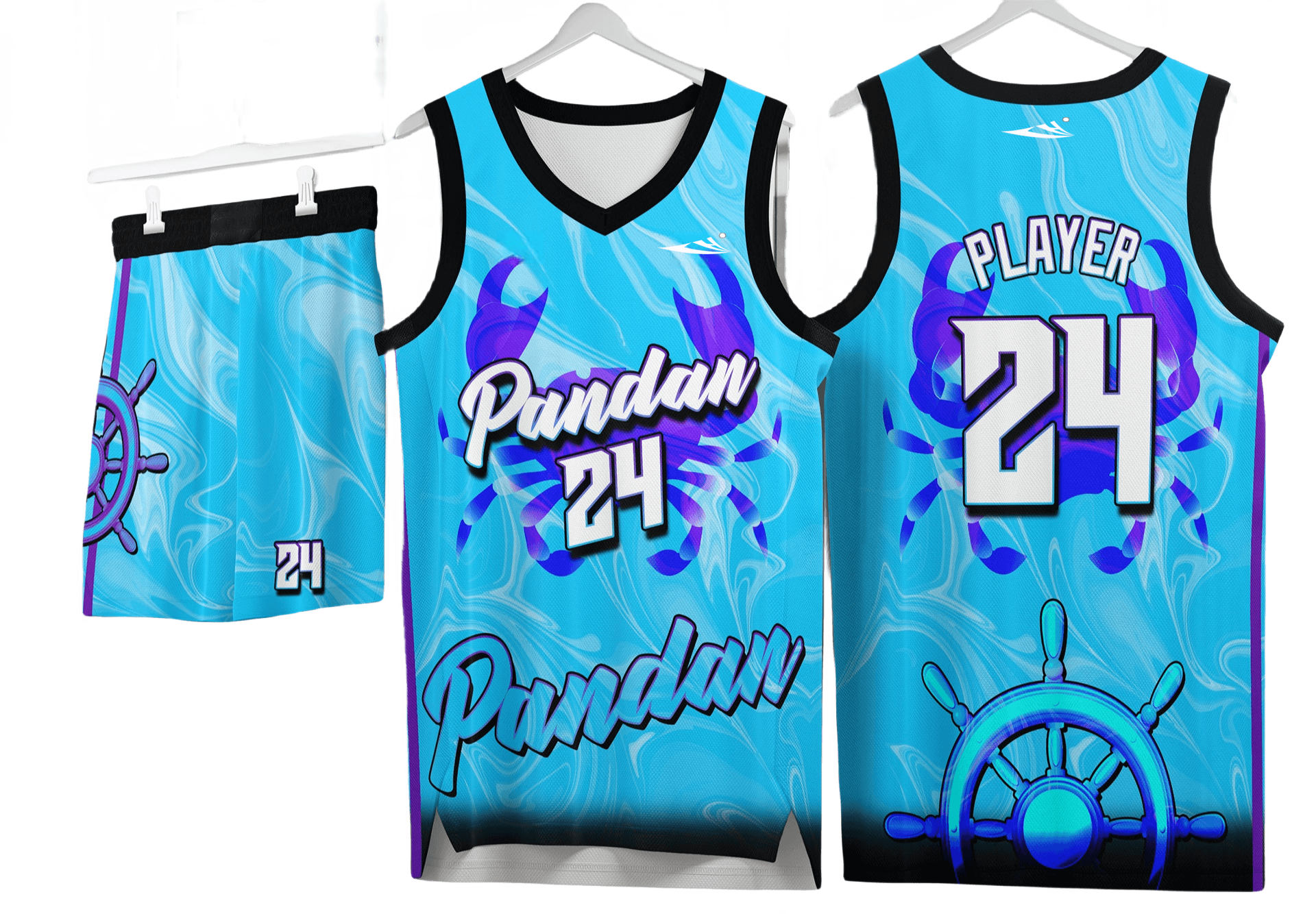Custom basketball uniforms