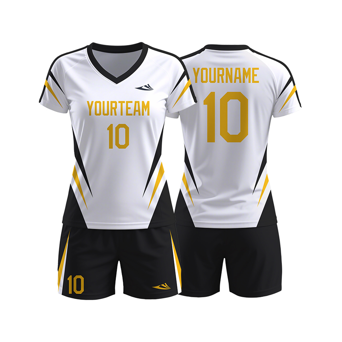 HENING Custom Volleyball uniform, Digital Printing, Breathable Polyester Fiber, Unisex