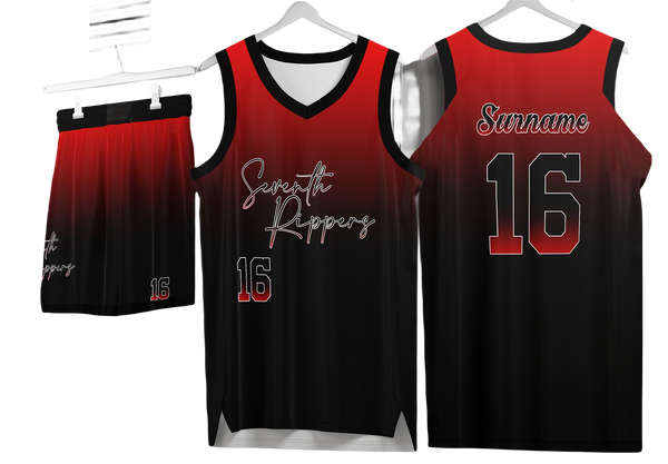 Custom basketball uniforms