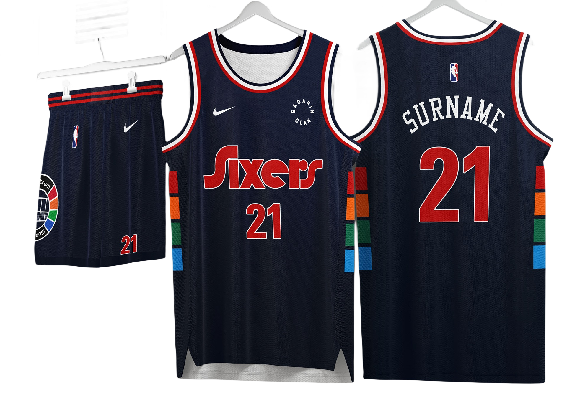 Custom basketball uniforms