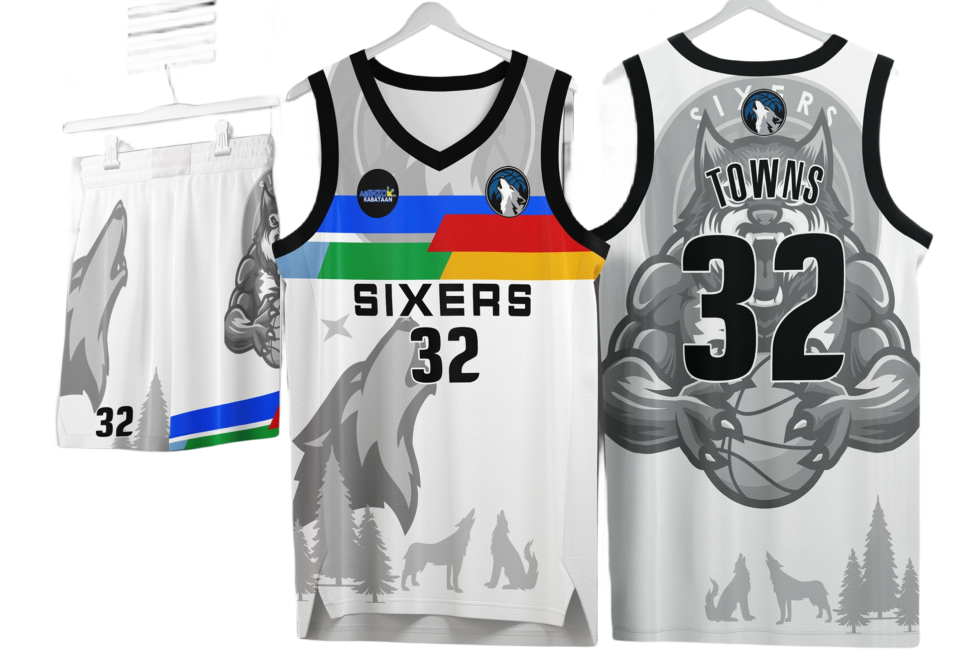 Custom basketball uniforms