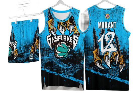 Custom basketball uniforms