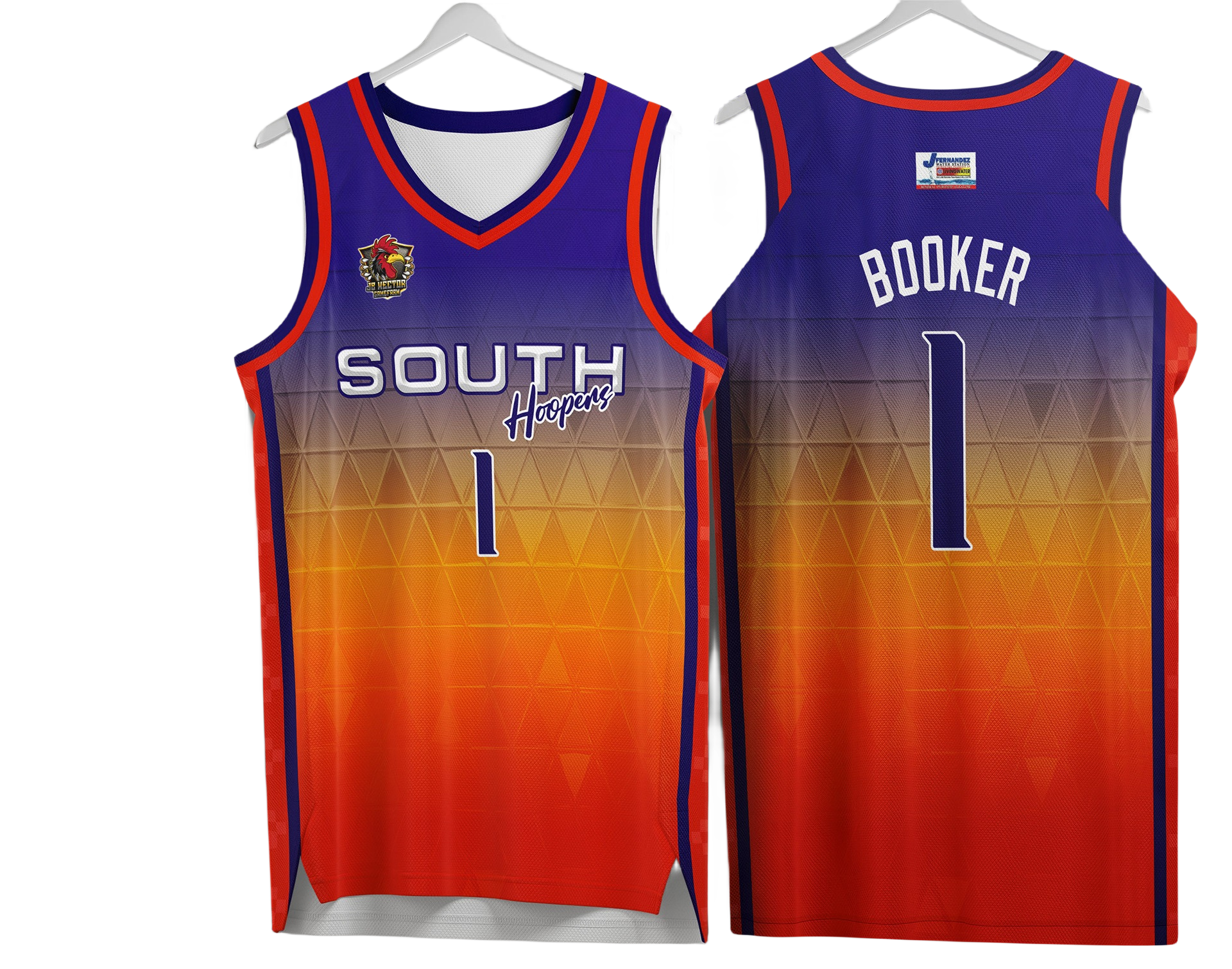 Custom basketball uniforms