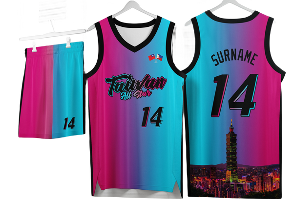 Custom basketball uniforms