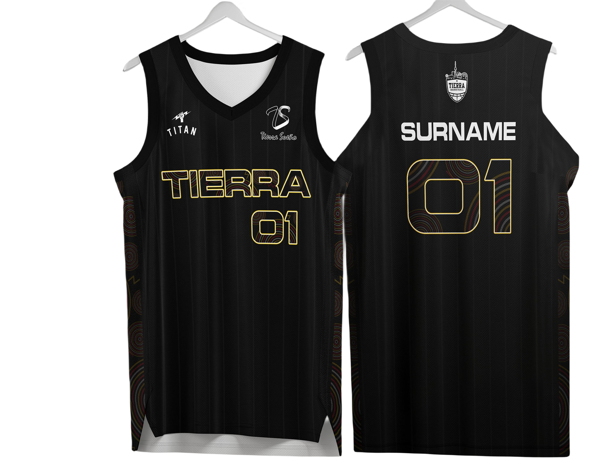 Custom basketball uniforms