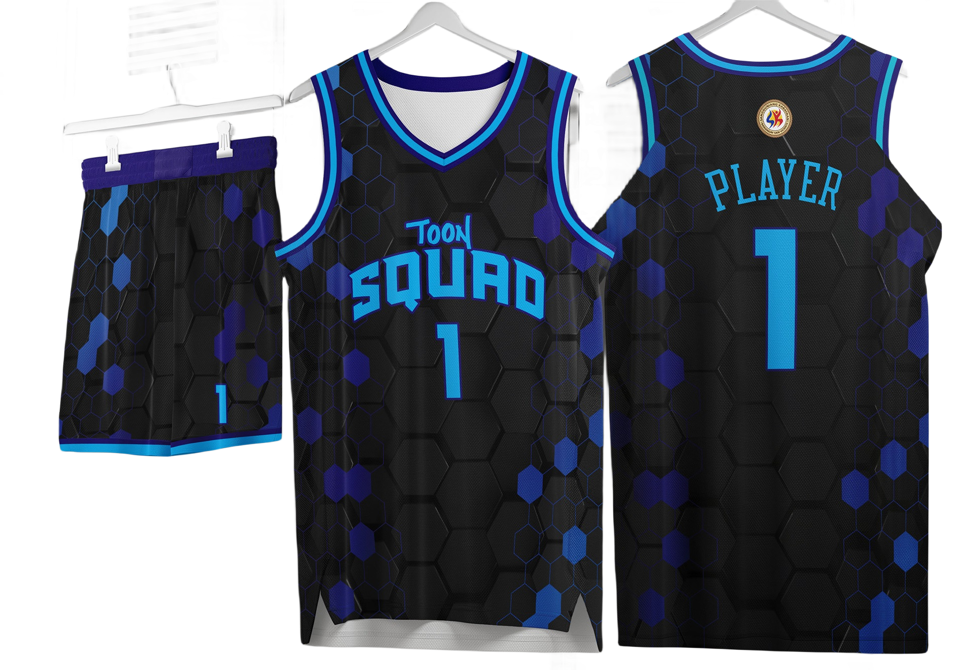Custom basketball uniforms