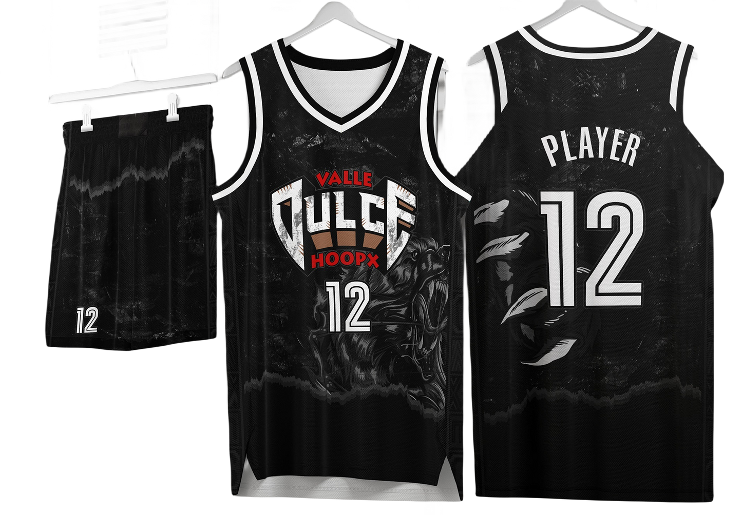Custom basketball uniforms
