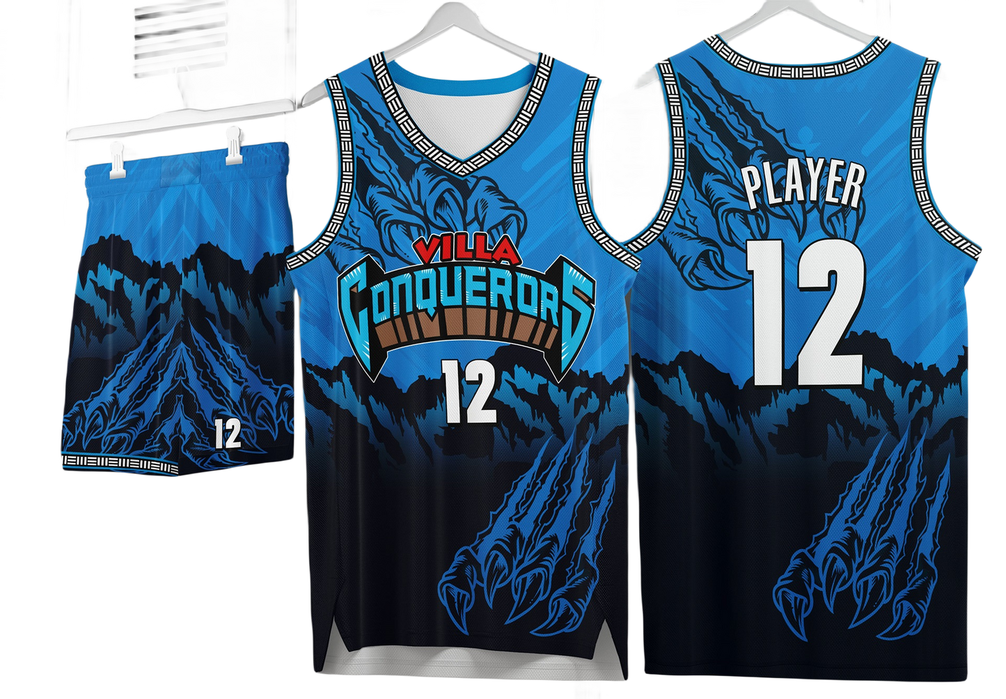 Custom basketball uniforms