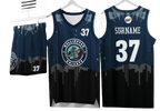 Custom basketball uniforms