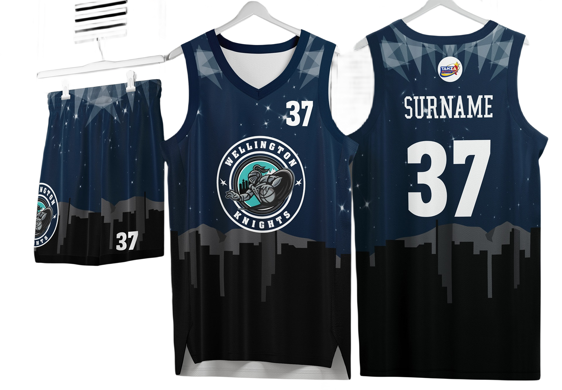 Custom basketball uniforms