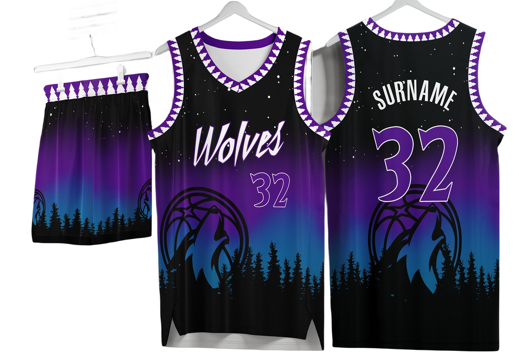 Custom basketball uniforms