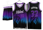 Custom basketball uniforms