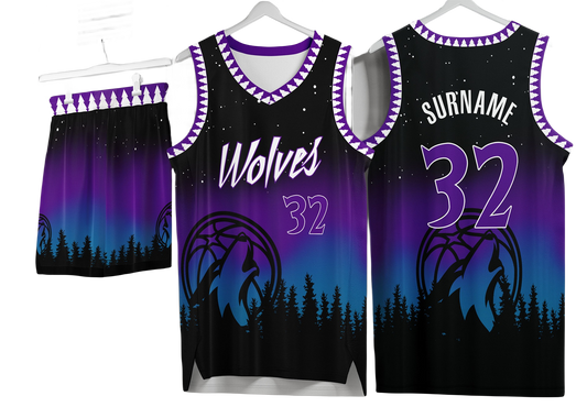 Custom basketball uniforms