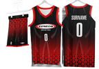 Custom basketball uniforms
