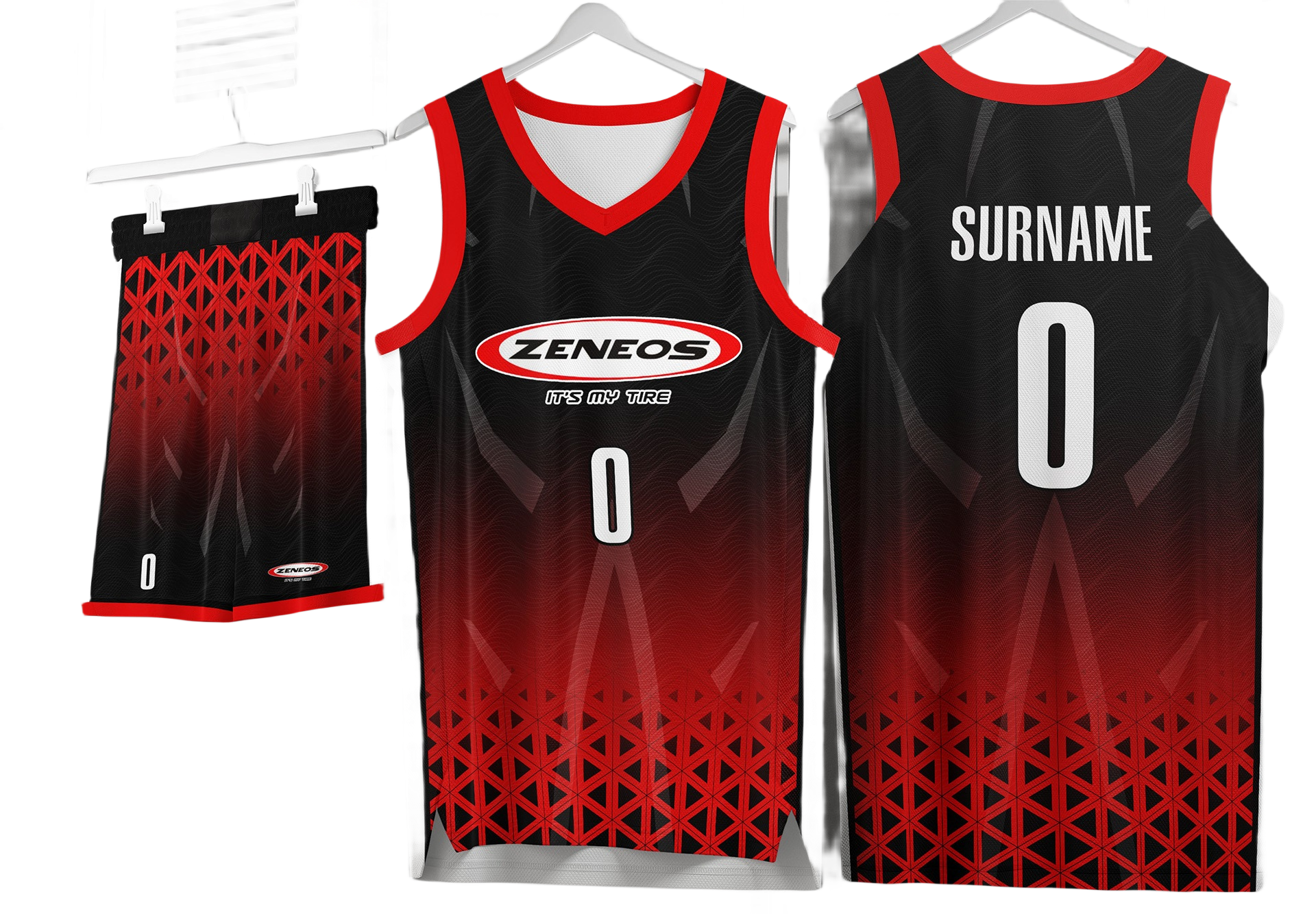 Custom basketball uniforms