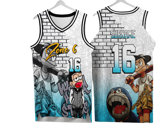 Custom basketball uniforms