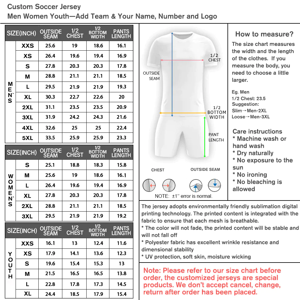 Divise da calcio personalizzate