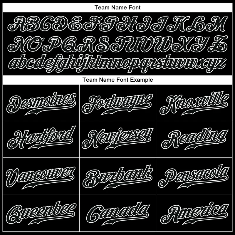 CUSTOM BLACK BLACK-WHITE AUTHENTIC BASEBALL JERSEY