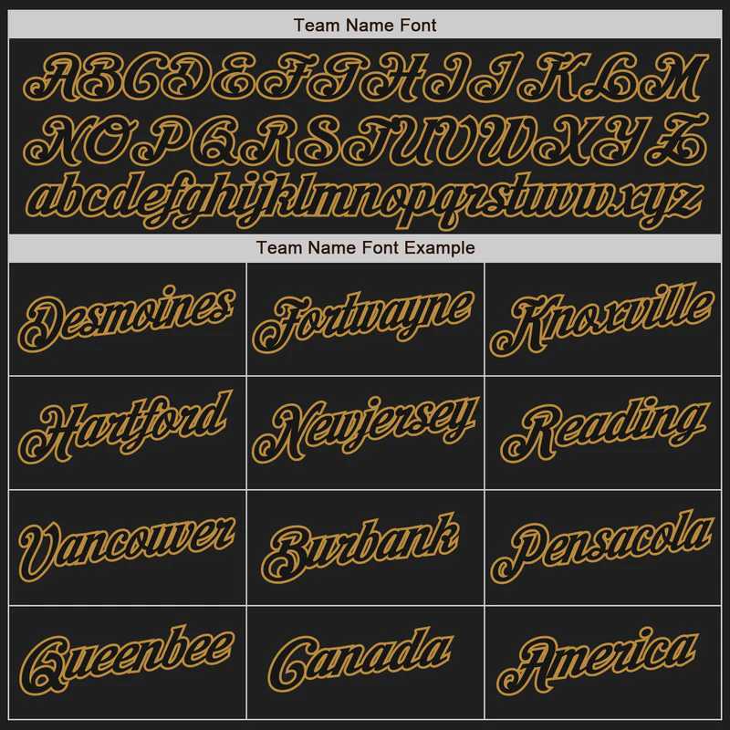 CUSTOM WHITE-BLACK OLD GOLD AUTHENTIC SPLIT FASHION BASEBALL JERSEY