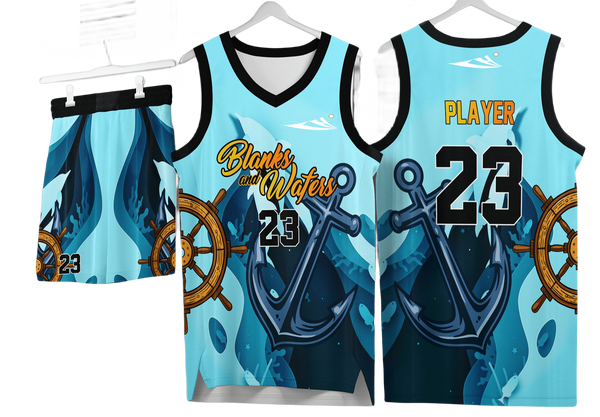 Custom basketball uniforms