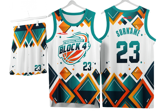 Custom basketball uniforms