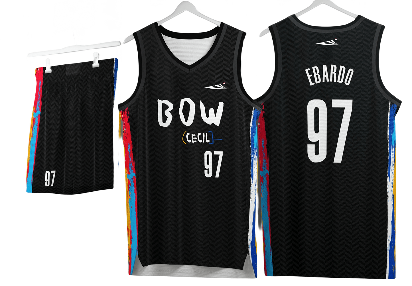 Custom basketball uniforms