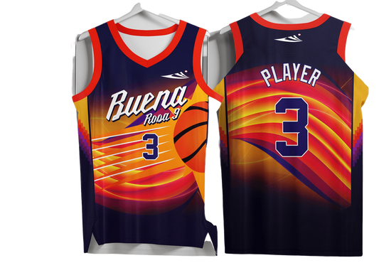 Custom basketball uniforms