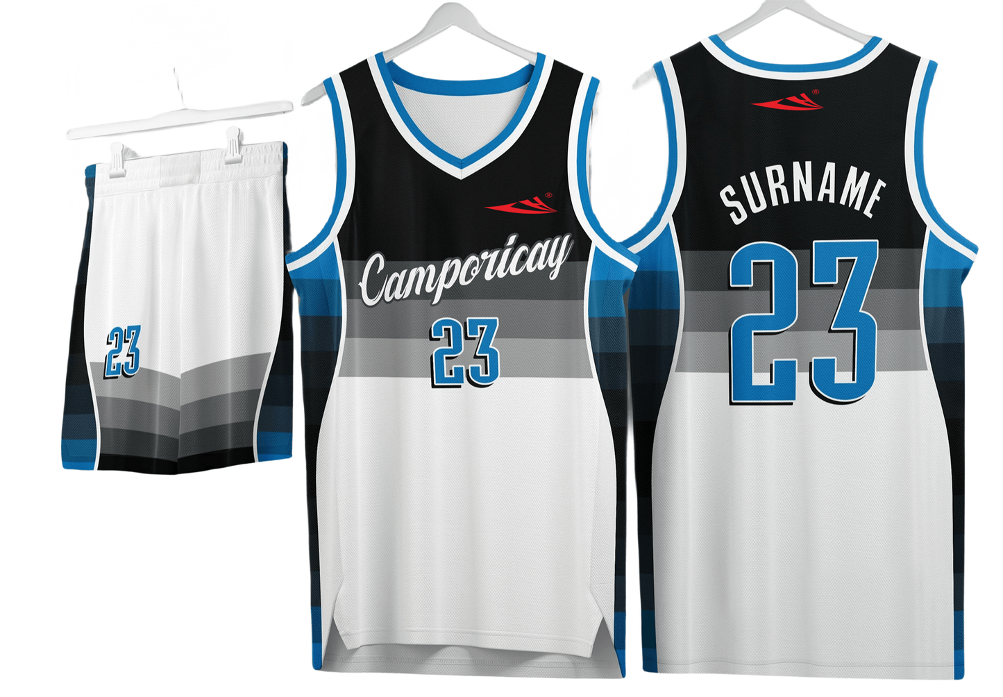 Custom basketball uniforms