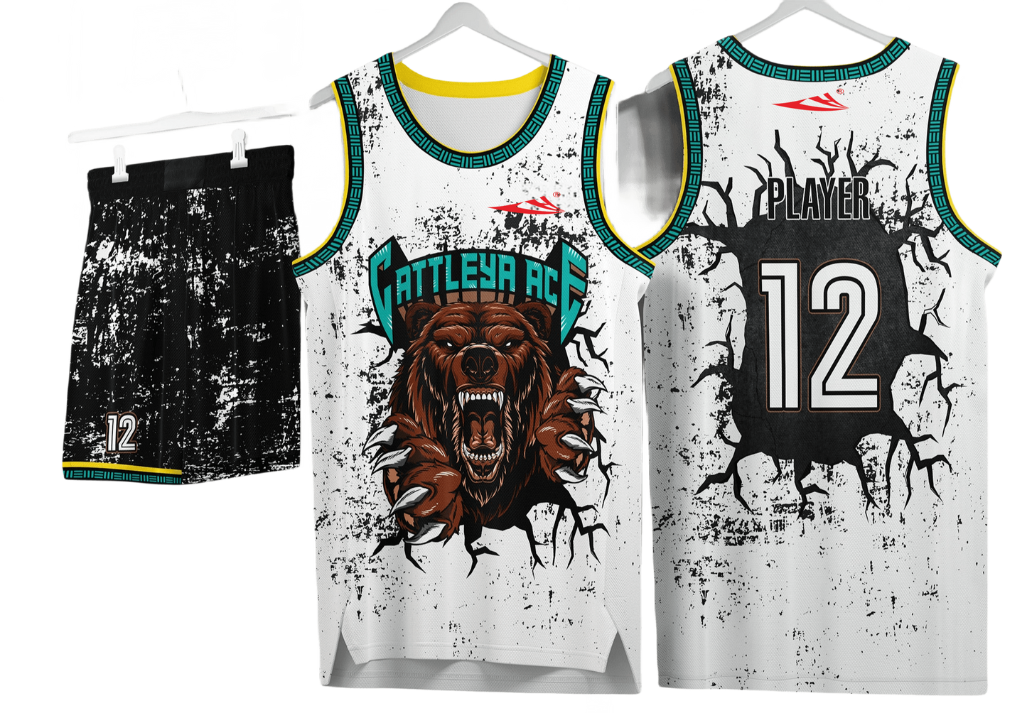 Custom basketball uniforms