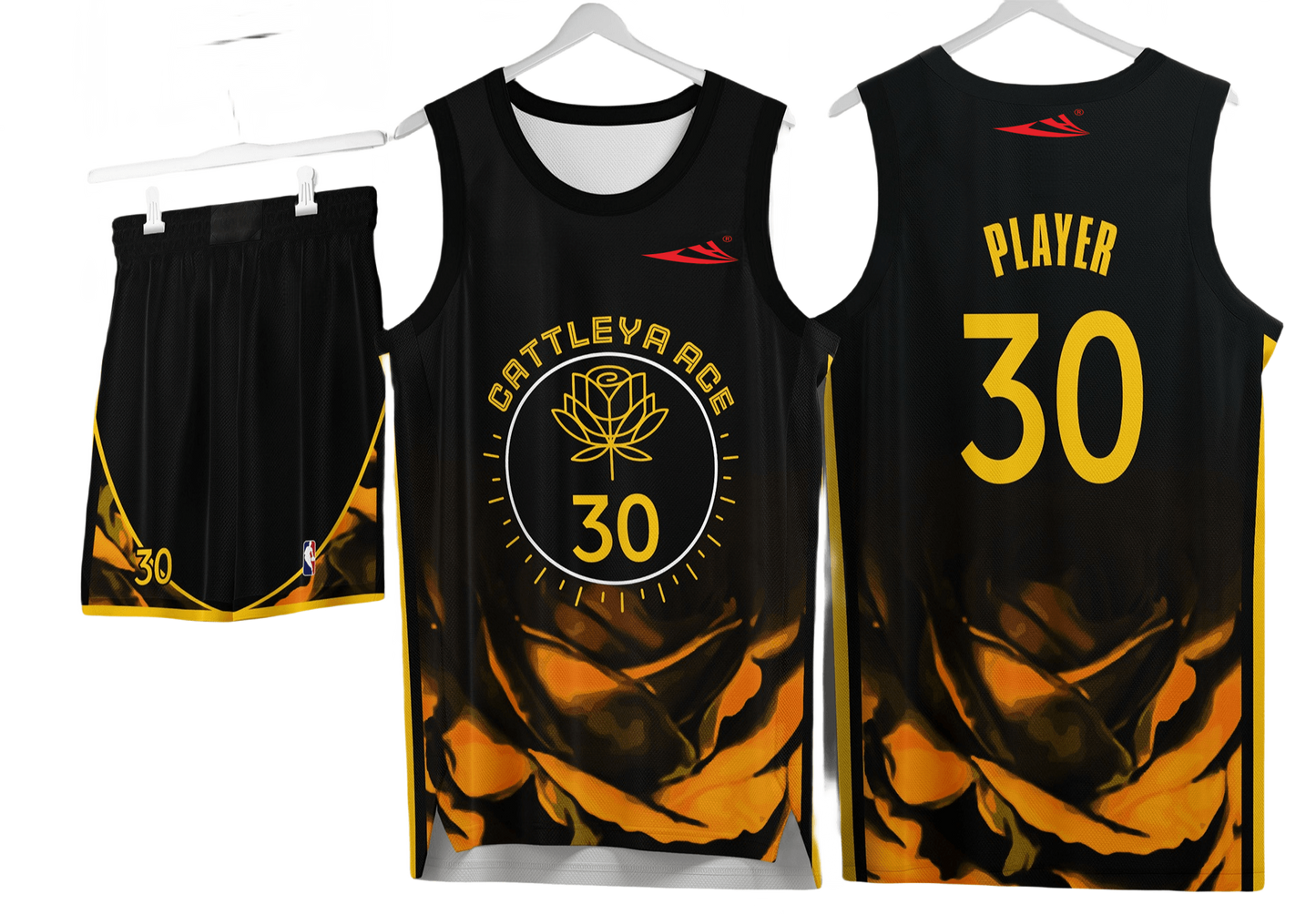 Custom basketball uniforms