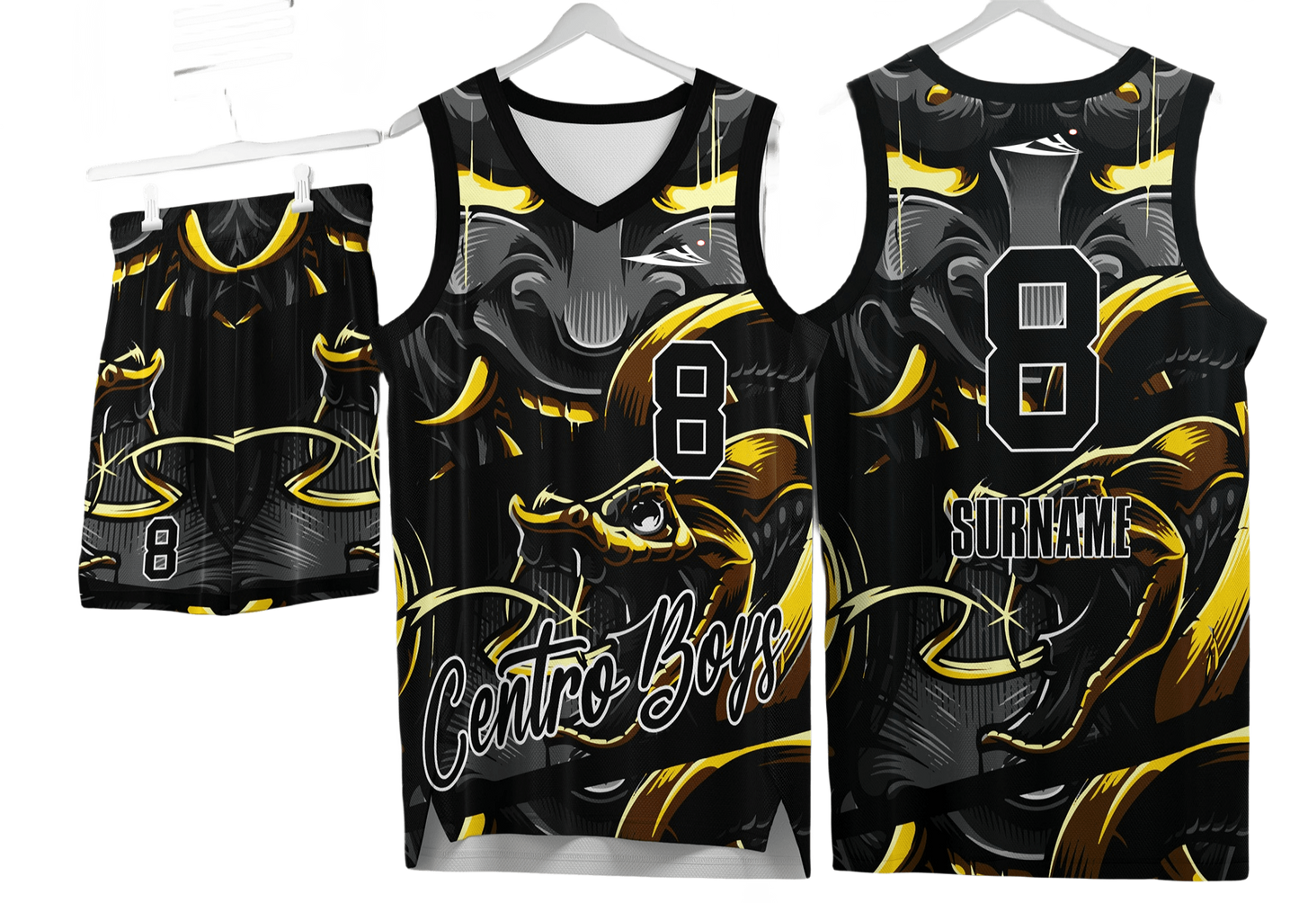 Custom basketball uniforms