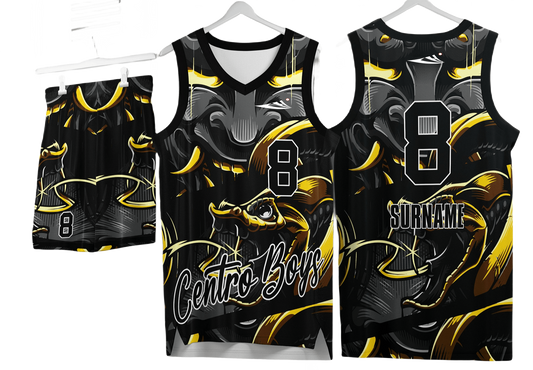 Custom basketball uniforms