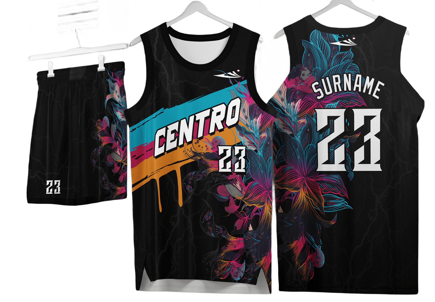 Custom basketball uniforms