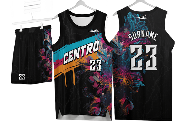 Custom basketball uniforms